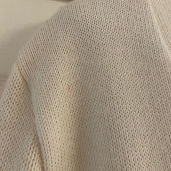 Vintage Letterman Sweater 60’s/70’s Cream,Red,Gold - Picture 7 of 7